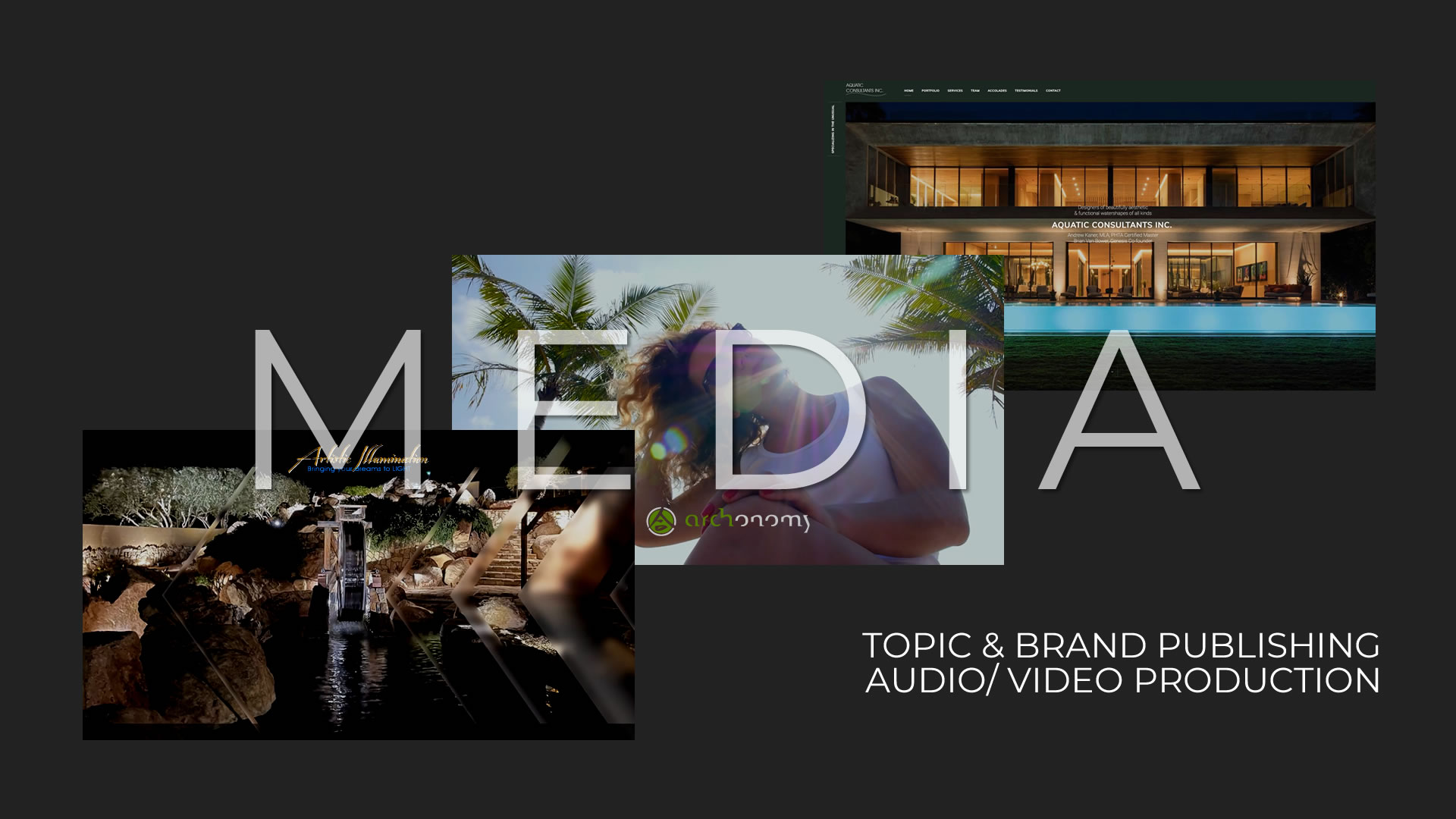 MEDIA | Social Brand Publishing, Audio/Video Production MEDIA | Social Brand Publishing, Audio/Video Production
